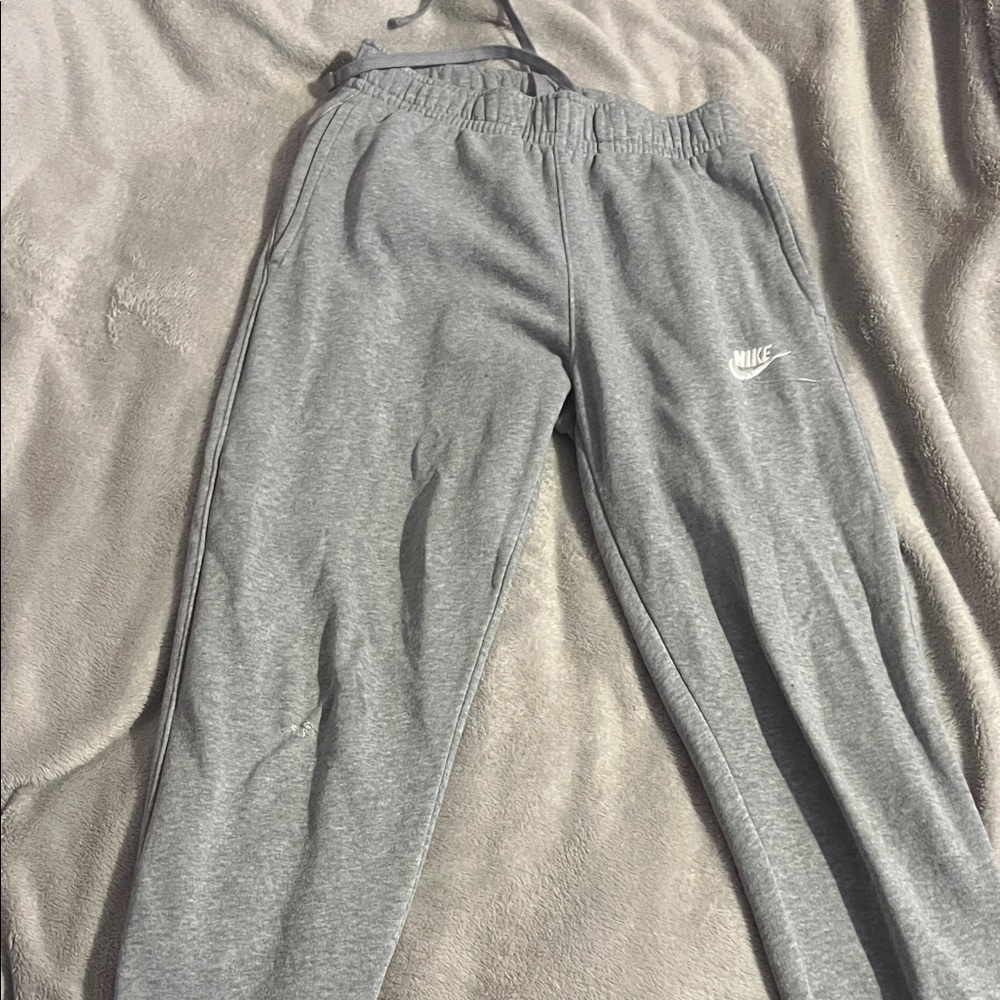 Nike Kids Light Gray Joggers
